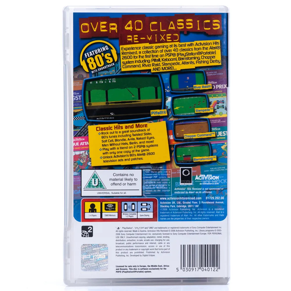 Activision Hits Remixed - PSP spill - Retrospillkongen