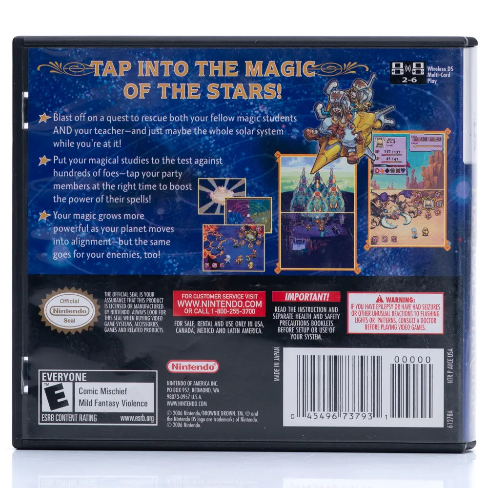 Magical Starsign - Nintendo DS spill (NTSC, regionfri)