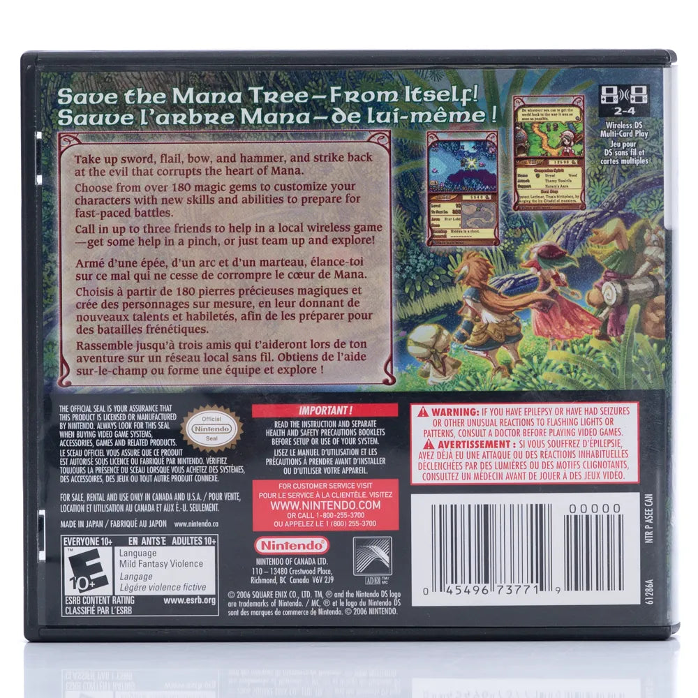 Children of Mana - Nintendo DS spill (NTSC, regionfri)