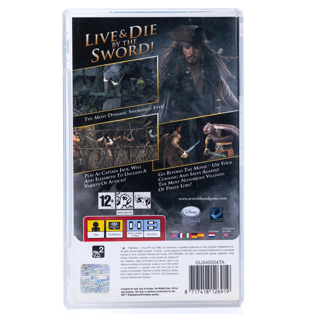 Pirates of the Caribbean: At World's End - PSP spill - Retrospillkongen