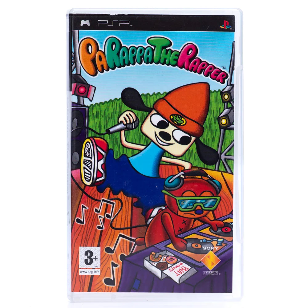 PaRappa the Rapper - PSP spill - Retrospillkongen