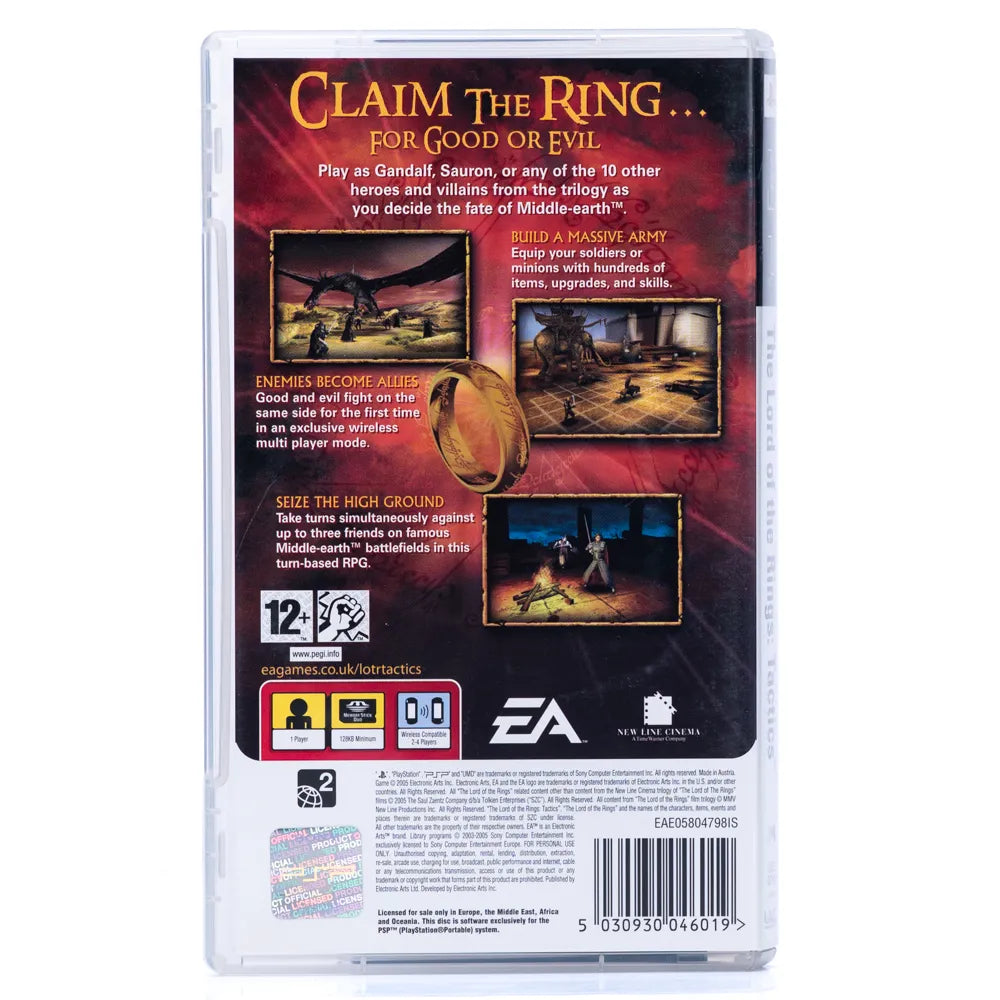 The Lord of the Rings: Tactics - PSP spill
