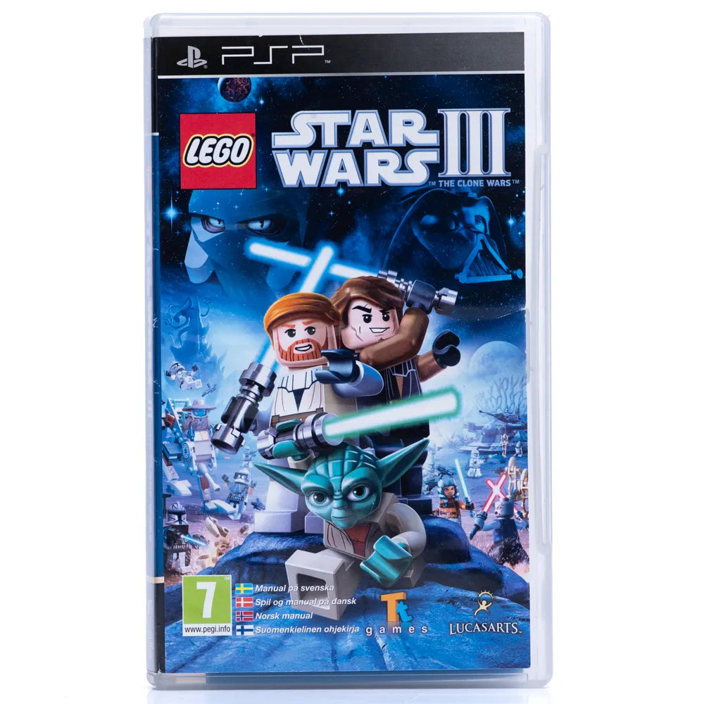 LEGO Star Wars III: The Clone Wars - PSP spill