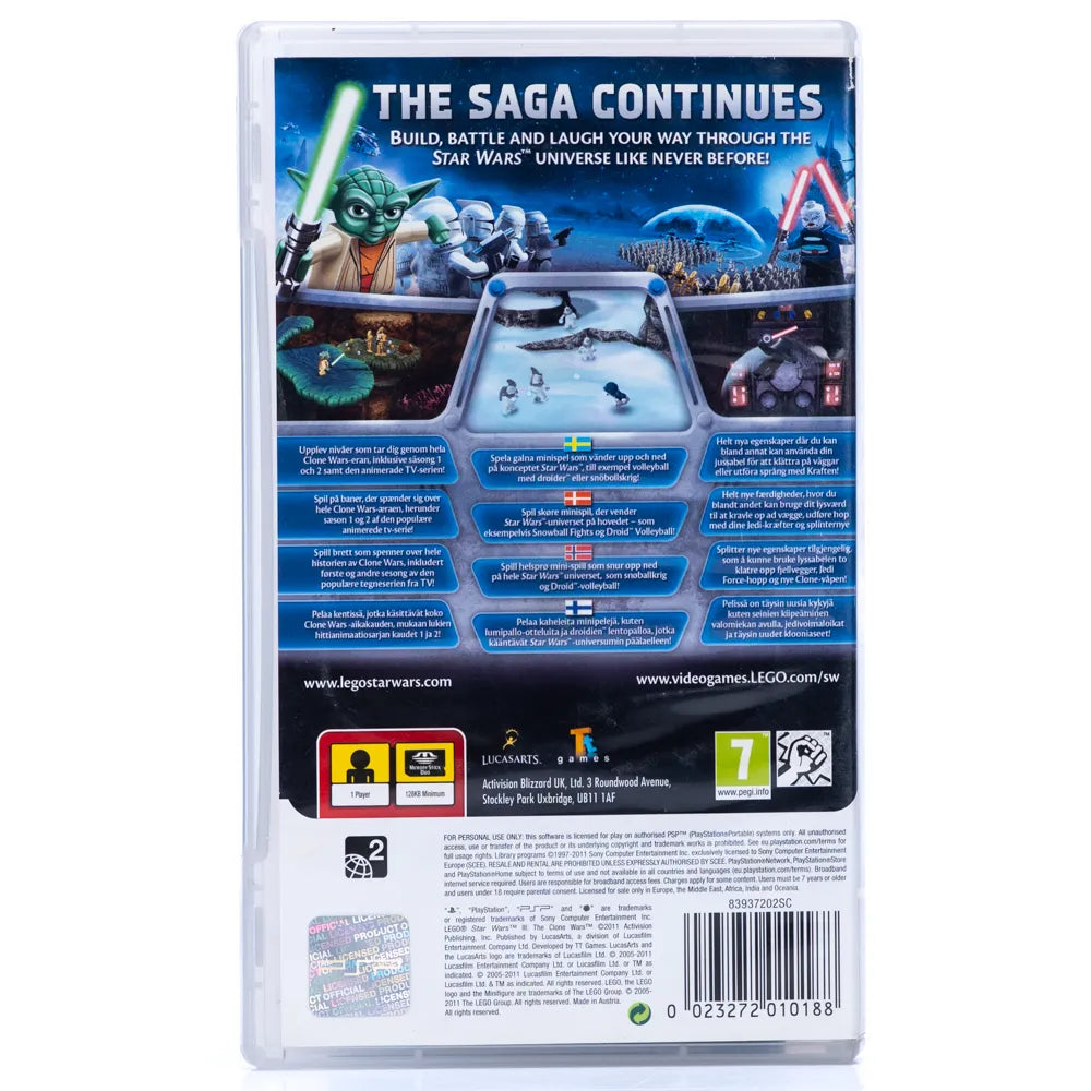 LEGO Star Wars III: The Clone Wars - PSP spill - Retrospillkongen