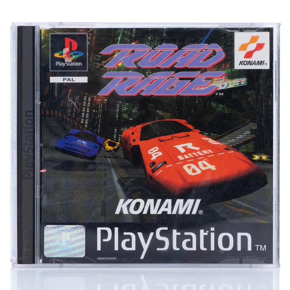 Road Rage - PS1 spill - Retrospillkongen