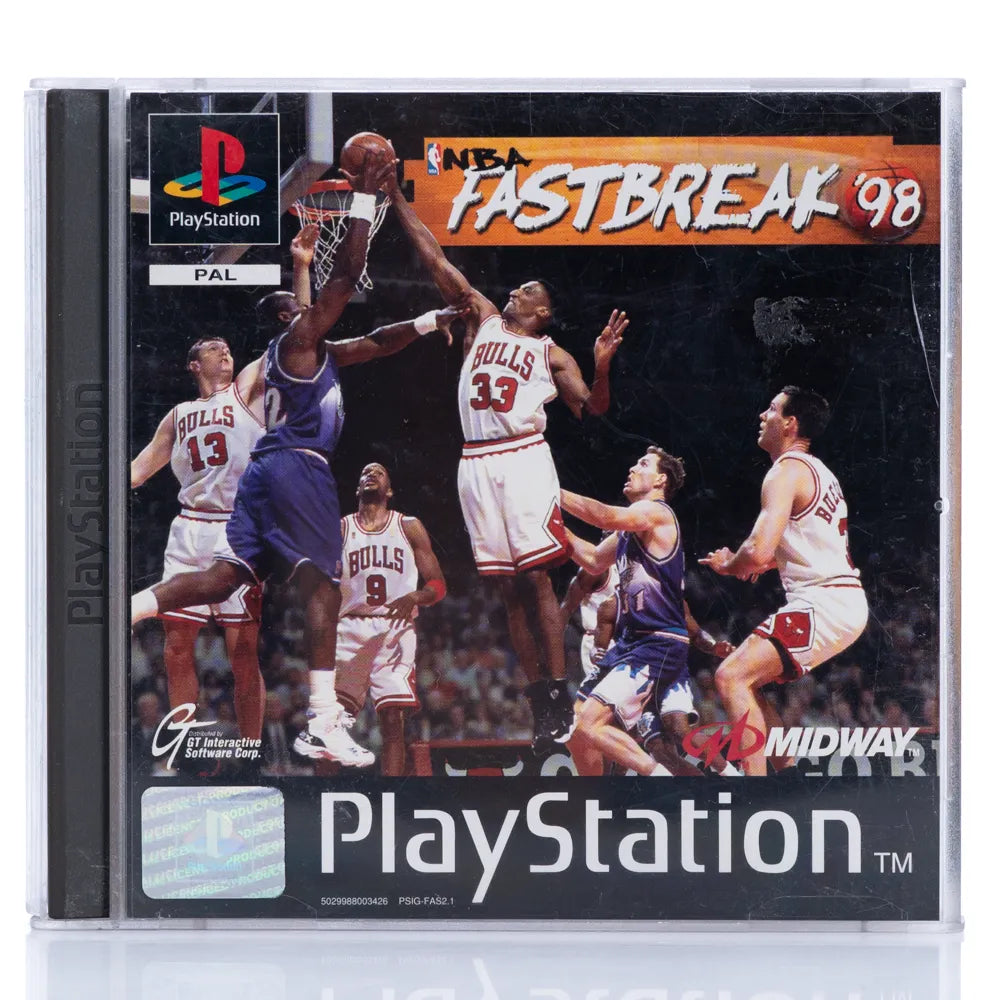 NBA Fastbreak '98 - PS1 spill - Retrospillkongen