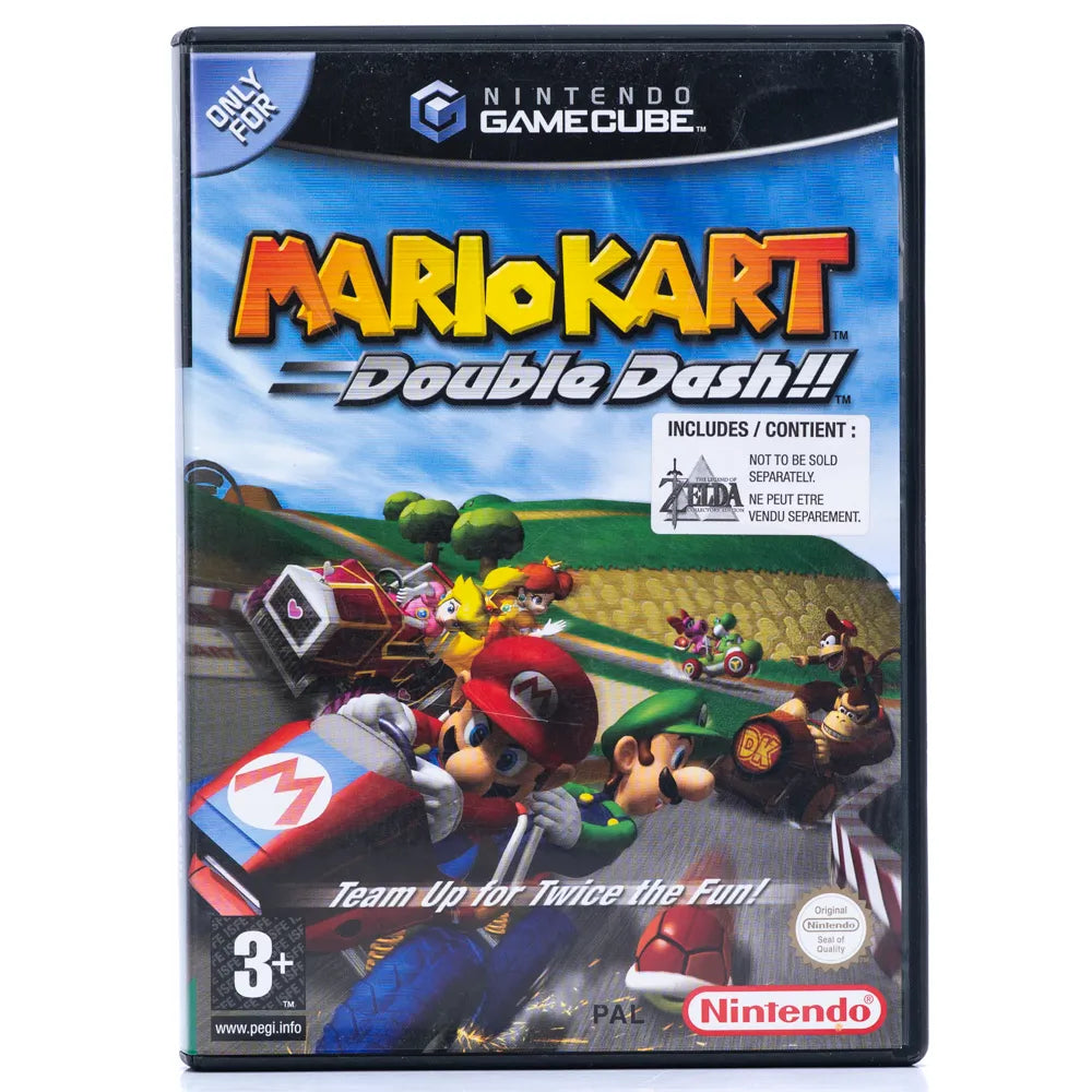 Mario Kart Double Dash!! + The Legend of Zelda Collector's Edition - GameCube spill - Retrospillkongen
