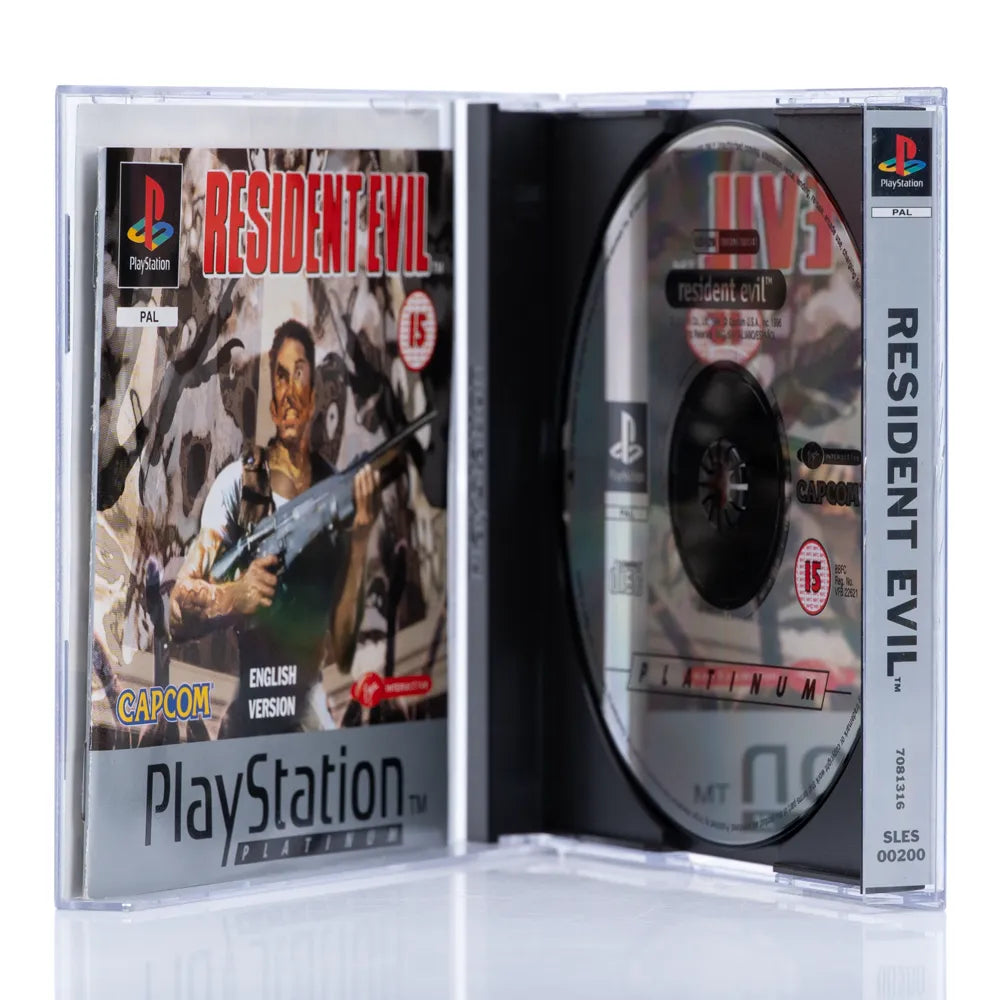 Resident Evil - PS1 spill - Retrospillkongen