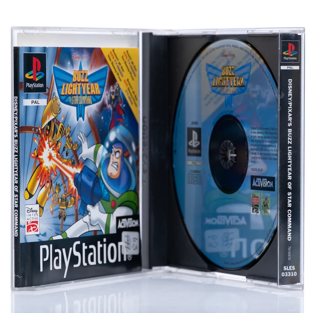 Buzz Lightyear of Star Command - PS1 spill - Retrospillkongen