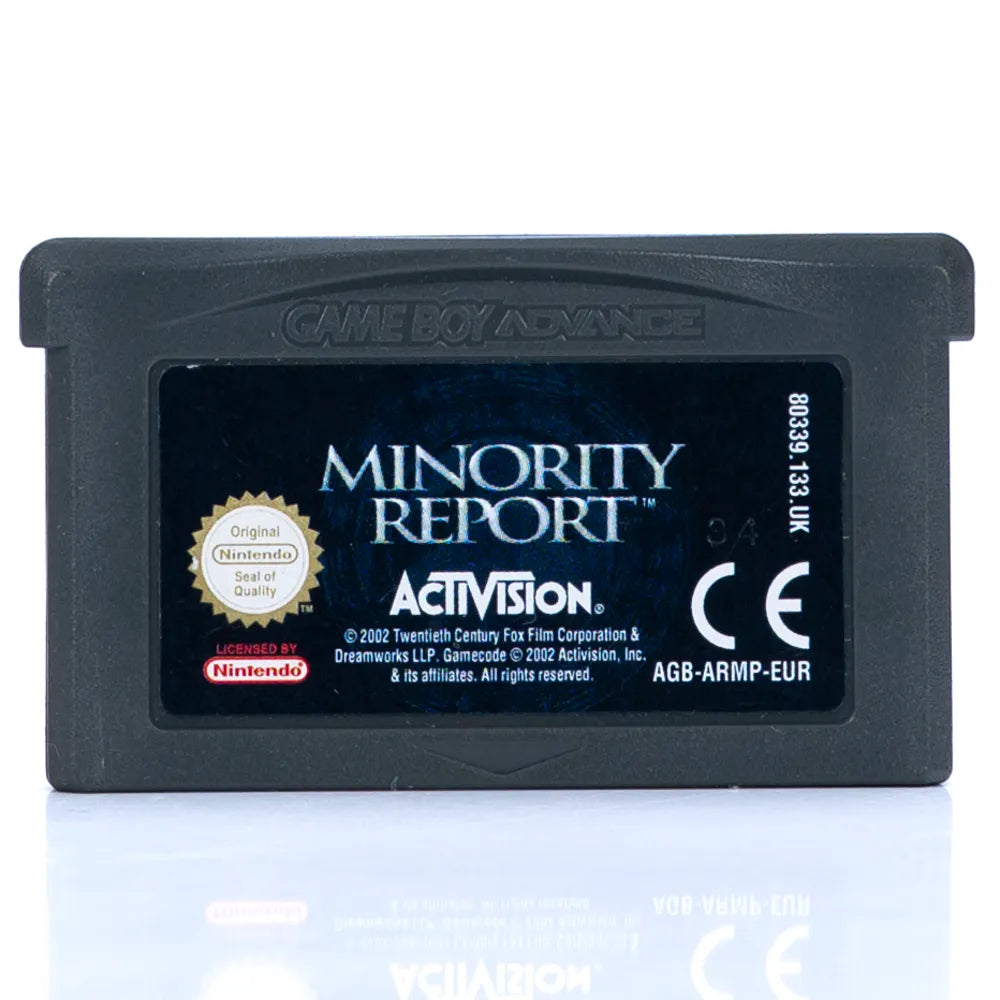 Minority Report: Everybody Runs - GBA spill - Retrospillkongen