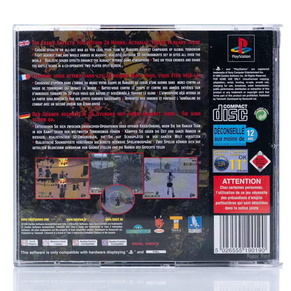 Spec Ops: Stealth Patrol - PS1 Spill - Retrospillkongen