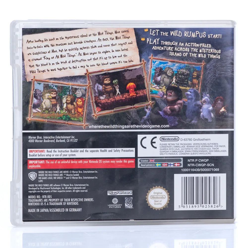 Where the Wild Things Are - Nintendo DS spill - Retrospillkongen
