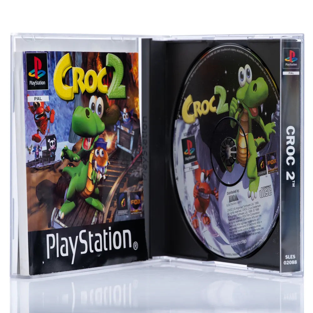 Croc 2 - PS1 spill - Retrospillkongen