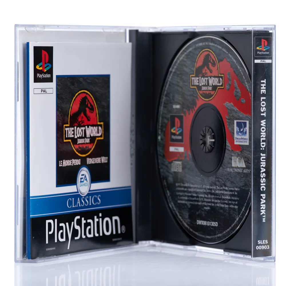 The Lost World: Jurassic Park - PS1 Spill - Retrospillkongen