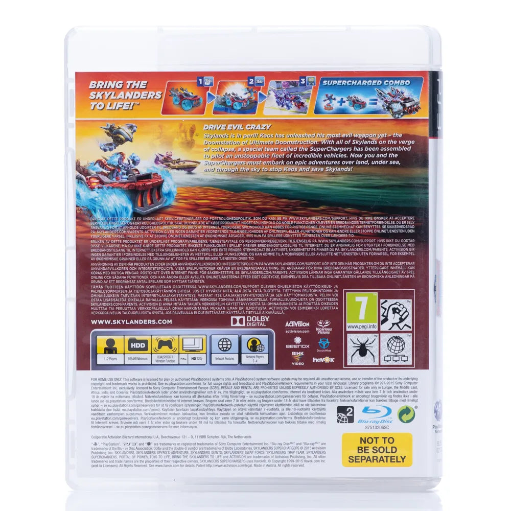 Skylanders: SuperChargers - PS3 spill - Retrospillkongen