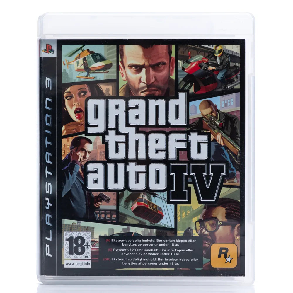 Grand Theft Auto IV - PS3 spill - Retrospillkongen