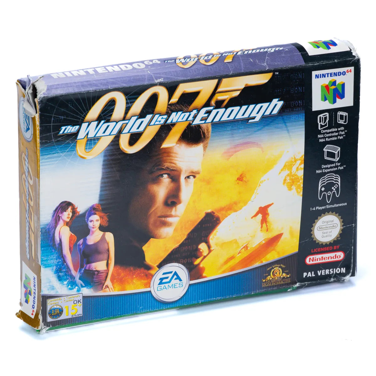 007 The World Is Not Enough - N64 spill (I eske) - Retrospillkongen