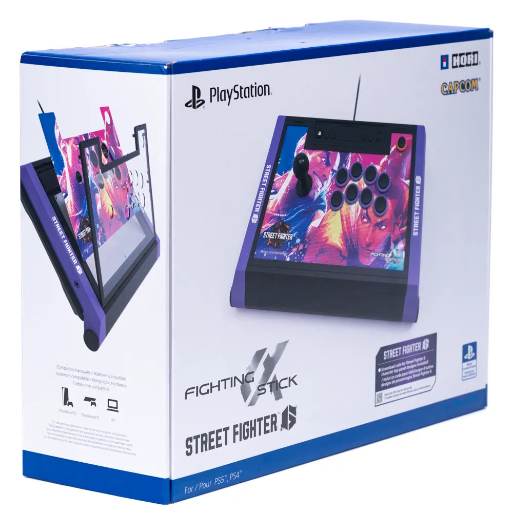Hori Fighting Stick α (Street Fighter 6) for PS5 i Eske