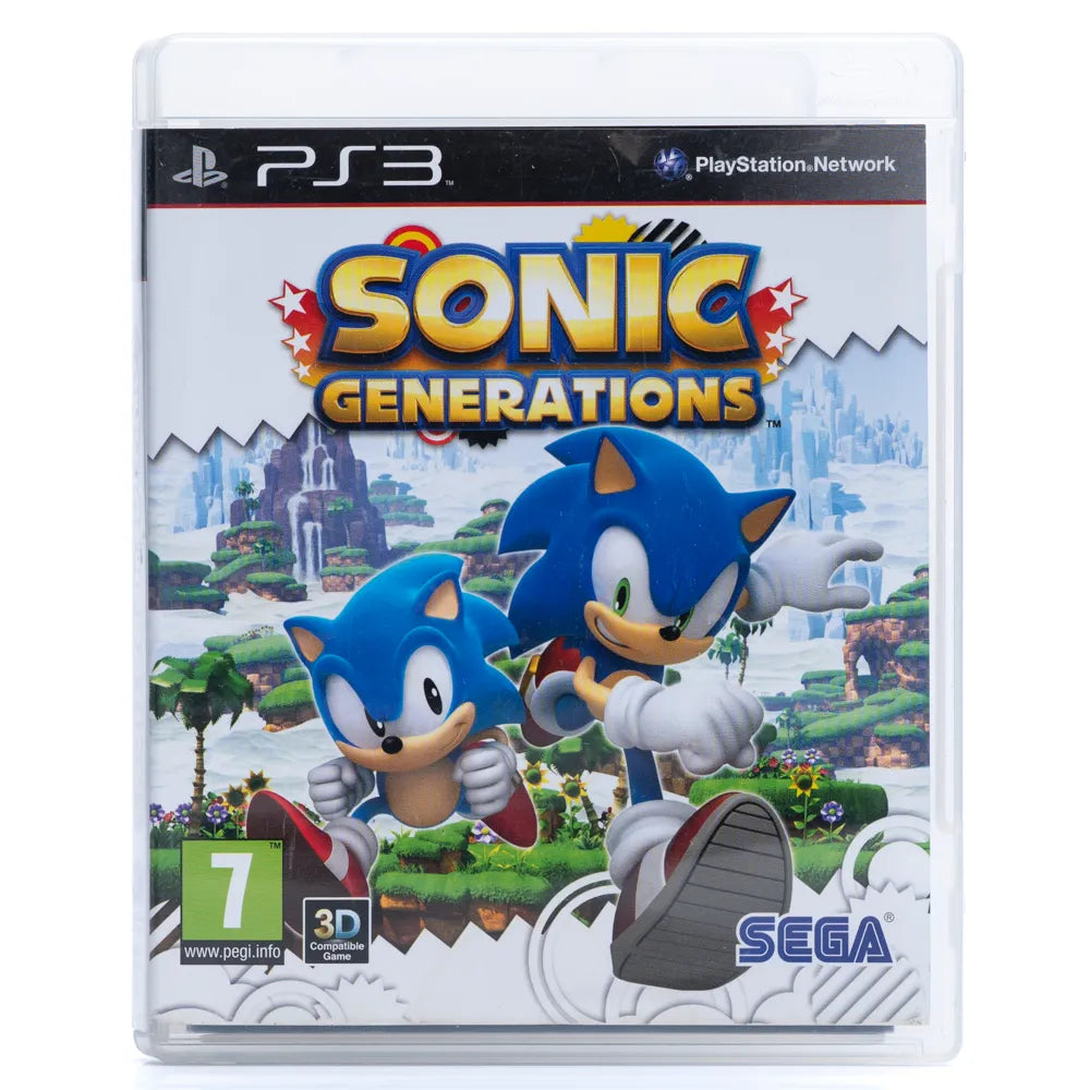 Sonic Generations - PS3 spill - Retrospillkongen