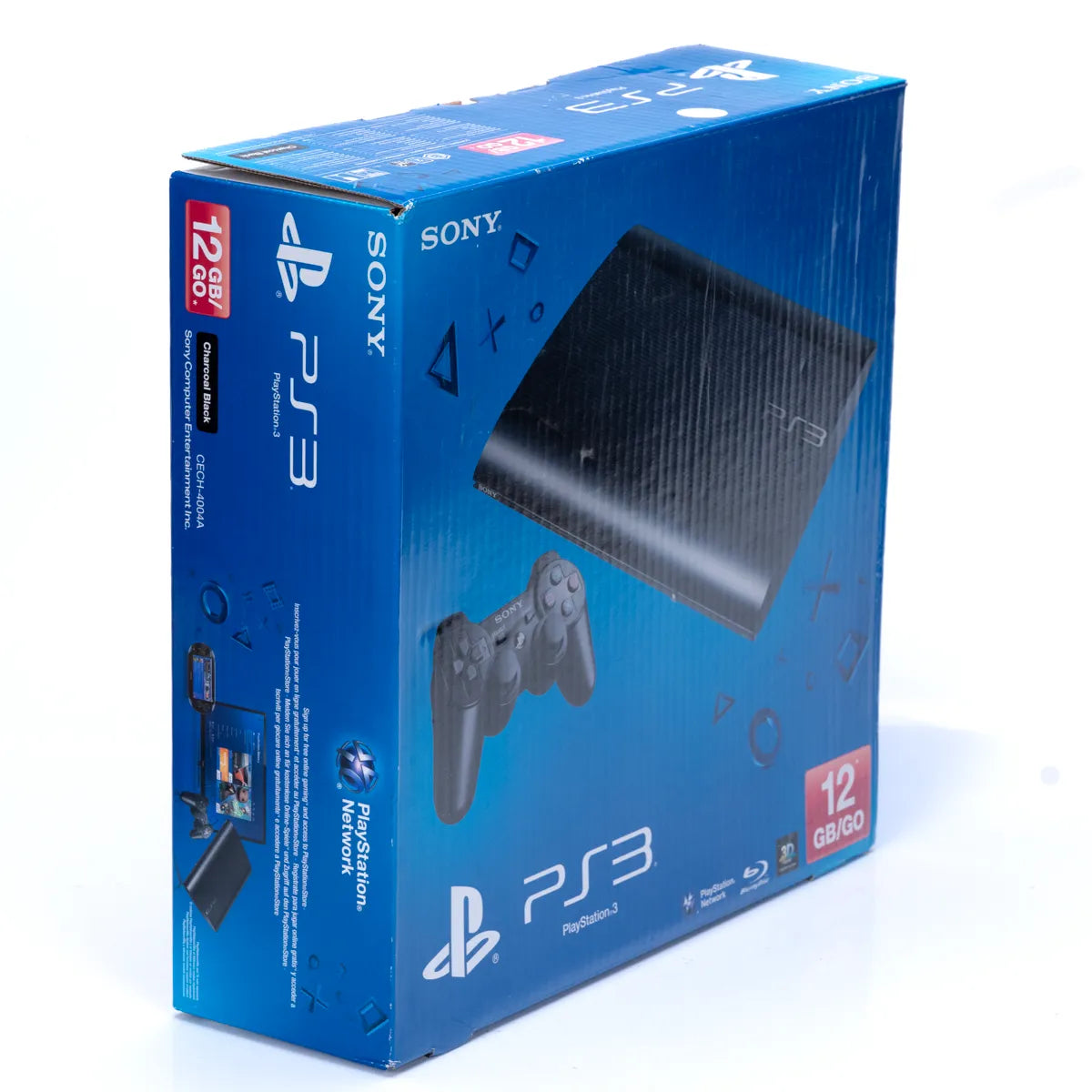 Sony PlayStation 3 Super Slim 12GB/GO - PS3 (i eske) - Retrospillkongen