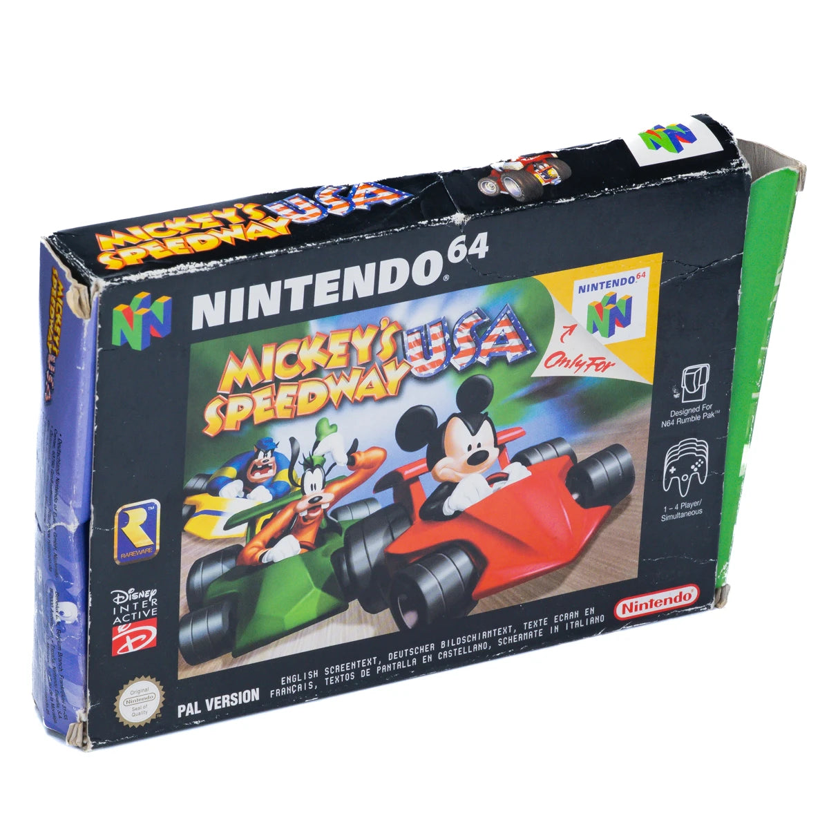 Mickey's Speedway USA - N64 spill (I eske) - Retrospillkongen