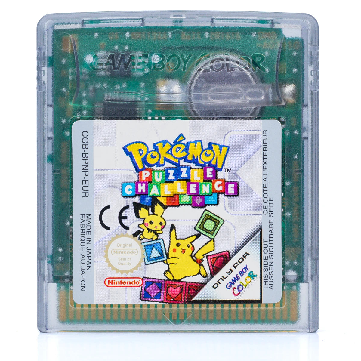 Pokémon Puzzle Challenge - GBC spill (i Eske) - Retrospillkongen