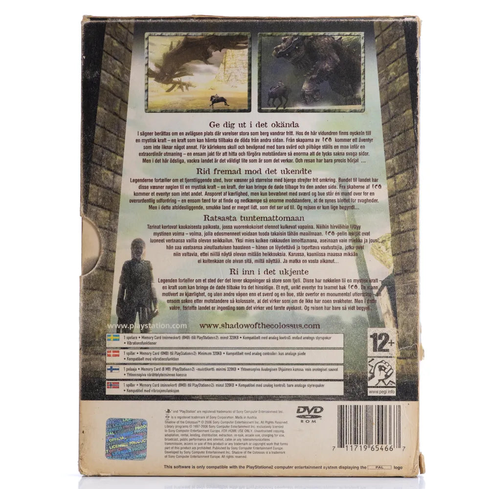 Shadow of the Colossus Collector's Edition - PS2 spill - Retrospillkongen