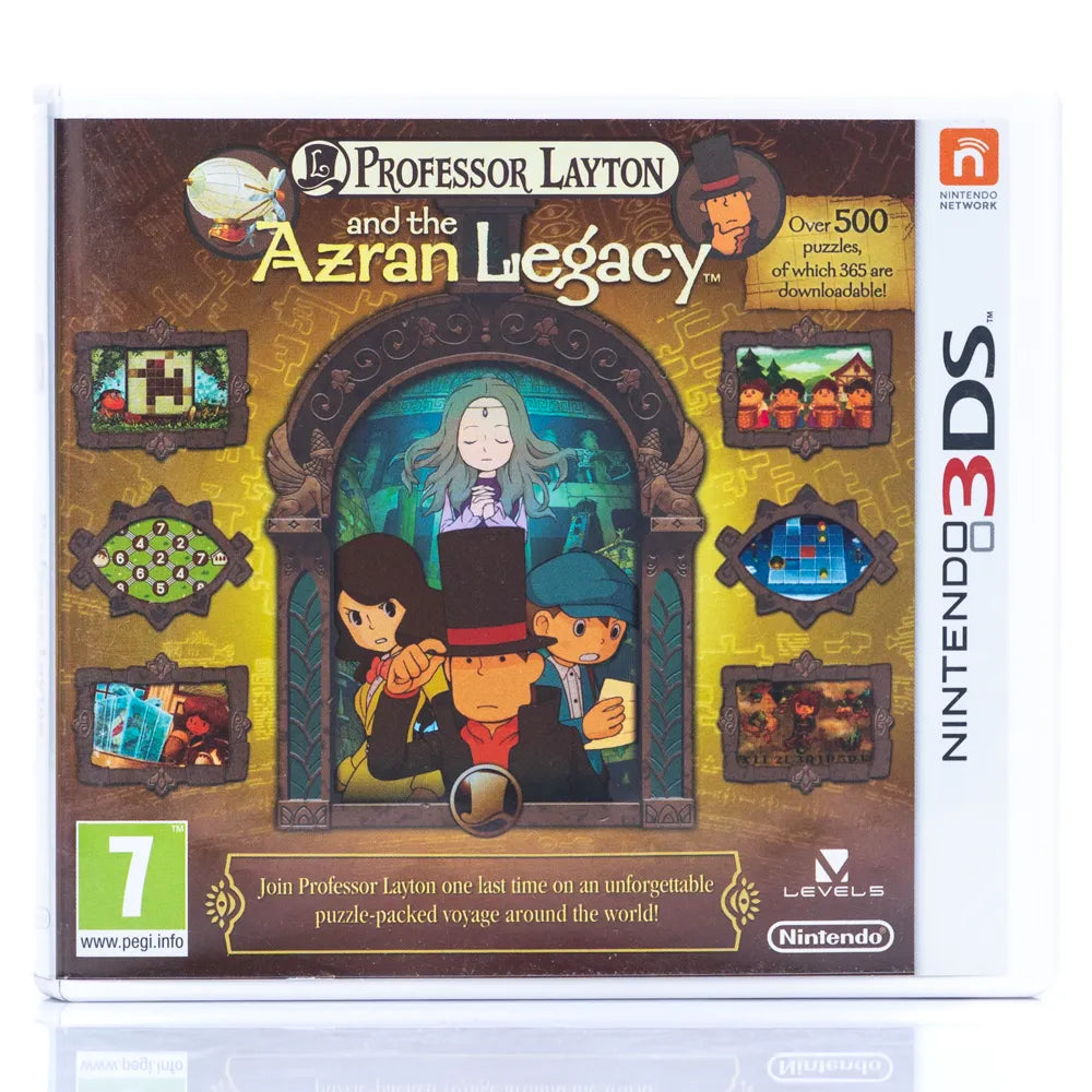 Professor Layton and the Azran Legacy - 3DS spill - Retrospillkongen