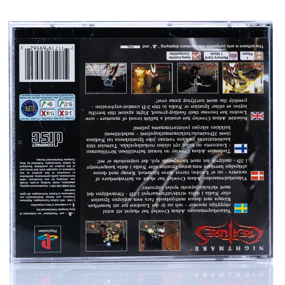 Nightmare Creatures - PS1 spill - Retrospillkongen