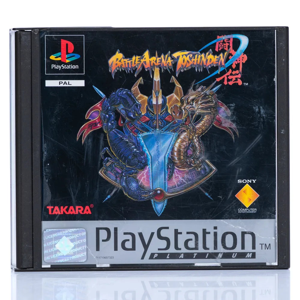 Battle Arena Toshinden - PS1 spill - Retrospillkongen