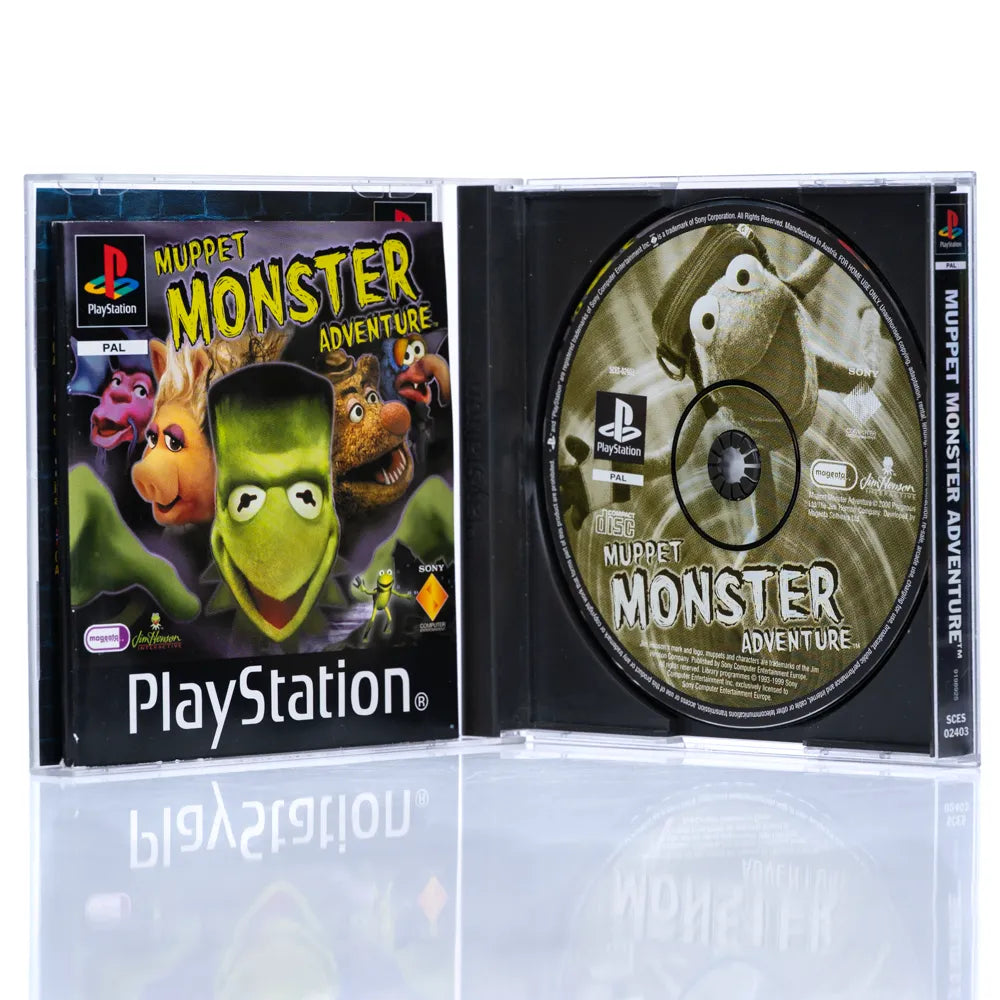 Muppet Monster Adventure - PS1 spill - Retrospillkongen