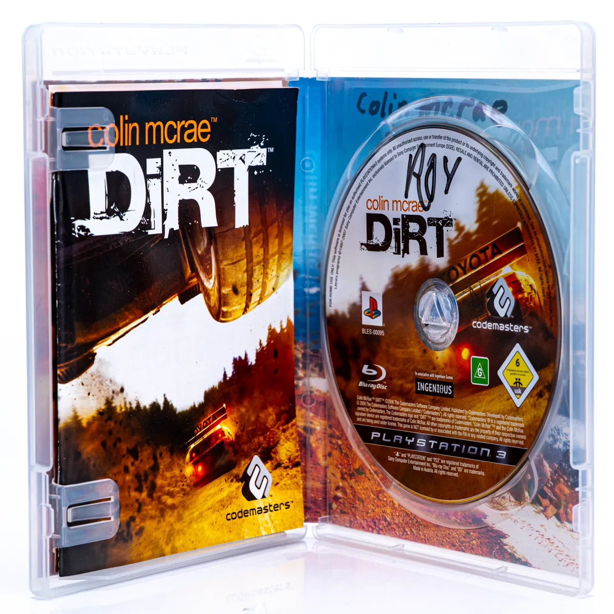 Colin McRae DiRT - PS3 spill - Retrospillkongen