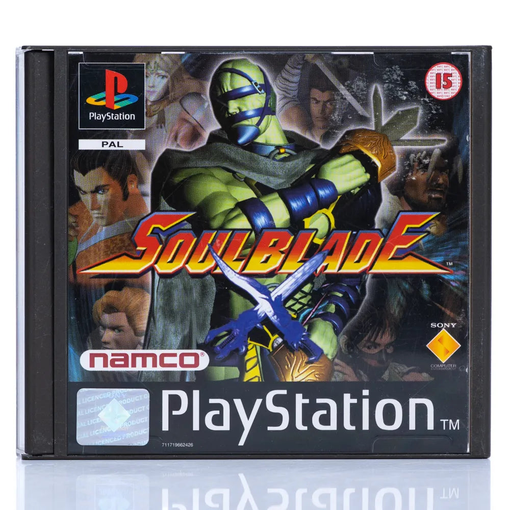 Soul Blade - PS1 spill - Retrospillkongen