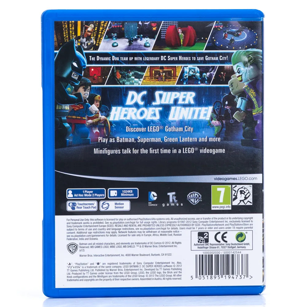 LEGO Batman 2: DC Super Heroes - PSV spill - Retrospillkongen