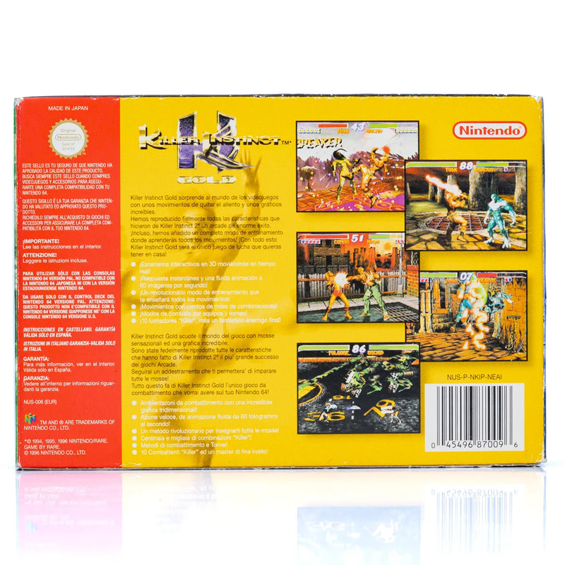 Killer Instinct Gold - N64 spill (I eske)