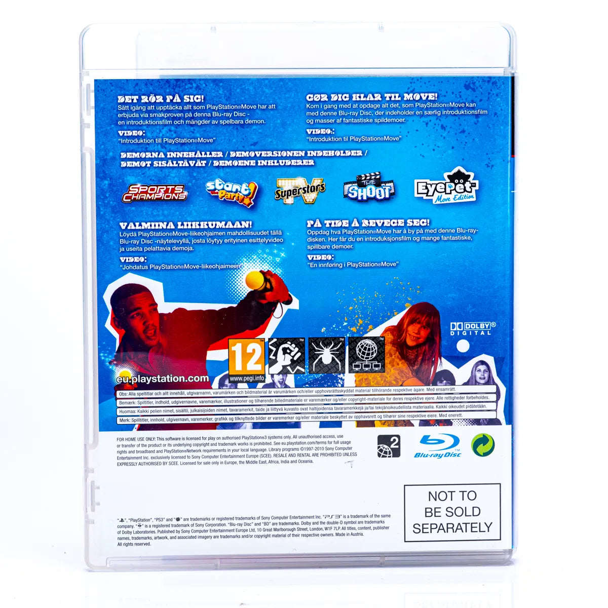 Playstation Move Starter Disc - PS3 - Retrospillkongen