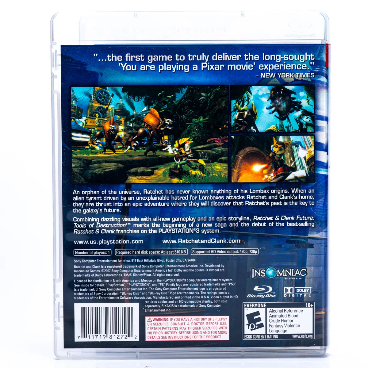 Ratchet & Clank Future: Tools of Destruction - PS3 spill (USA Utgave) - Retrospillkongen