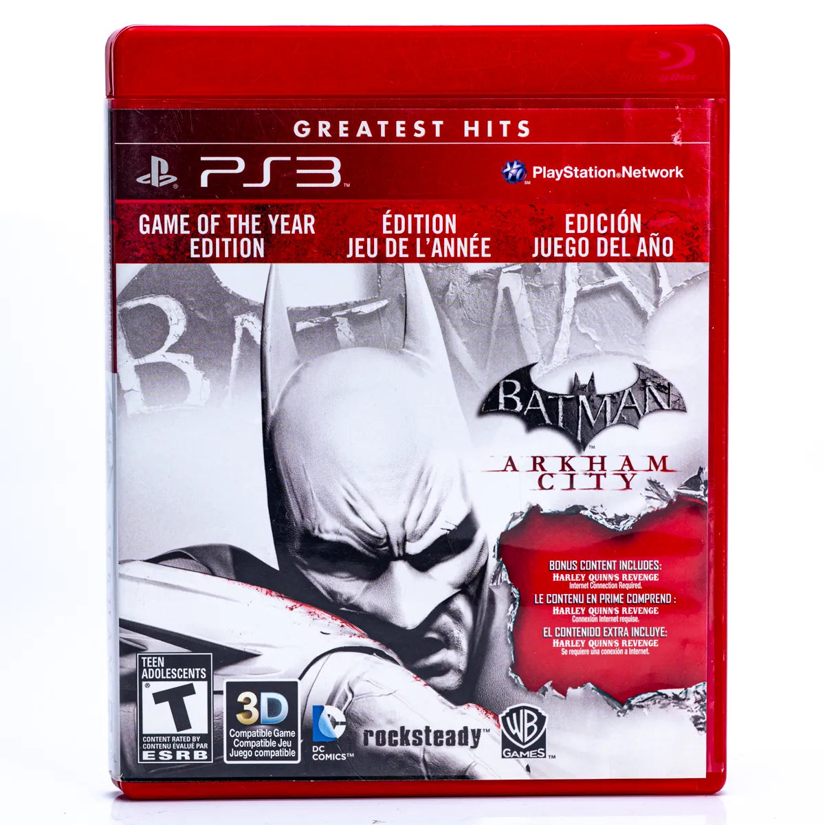 Batman: Arkham City - Game of the Year Edition - PS3 spill (USA Utgave) - Retrospillkongen