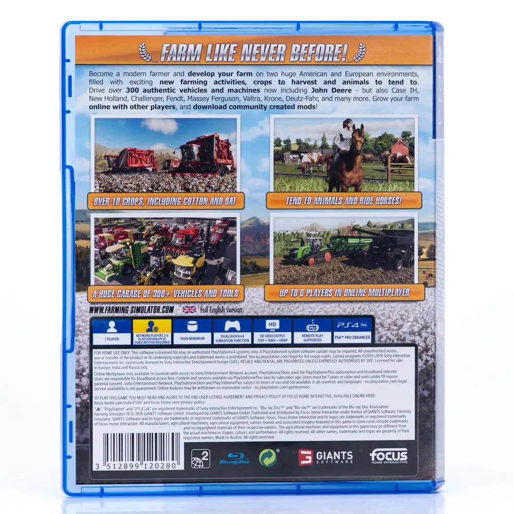 Farming Simulator 19 - PS4 Spill - Retrospillkongen