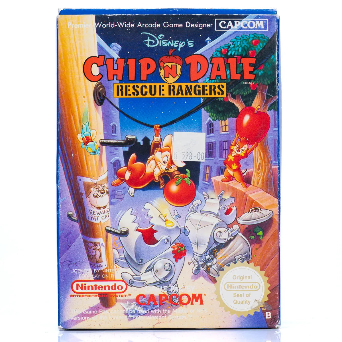 Disney's Chip 'n Dale: Rescue Rangers - NES spill (I Eske) - Retrospillkongen