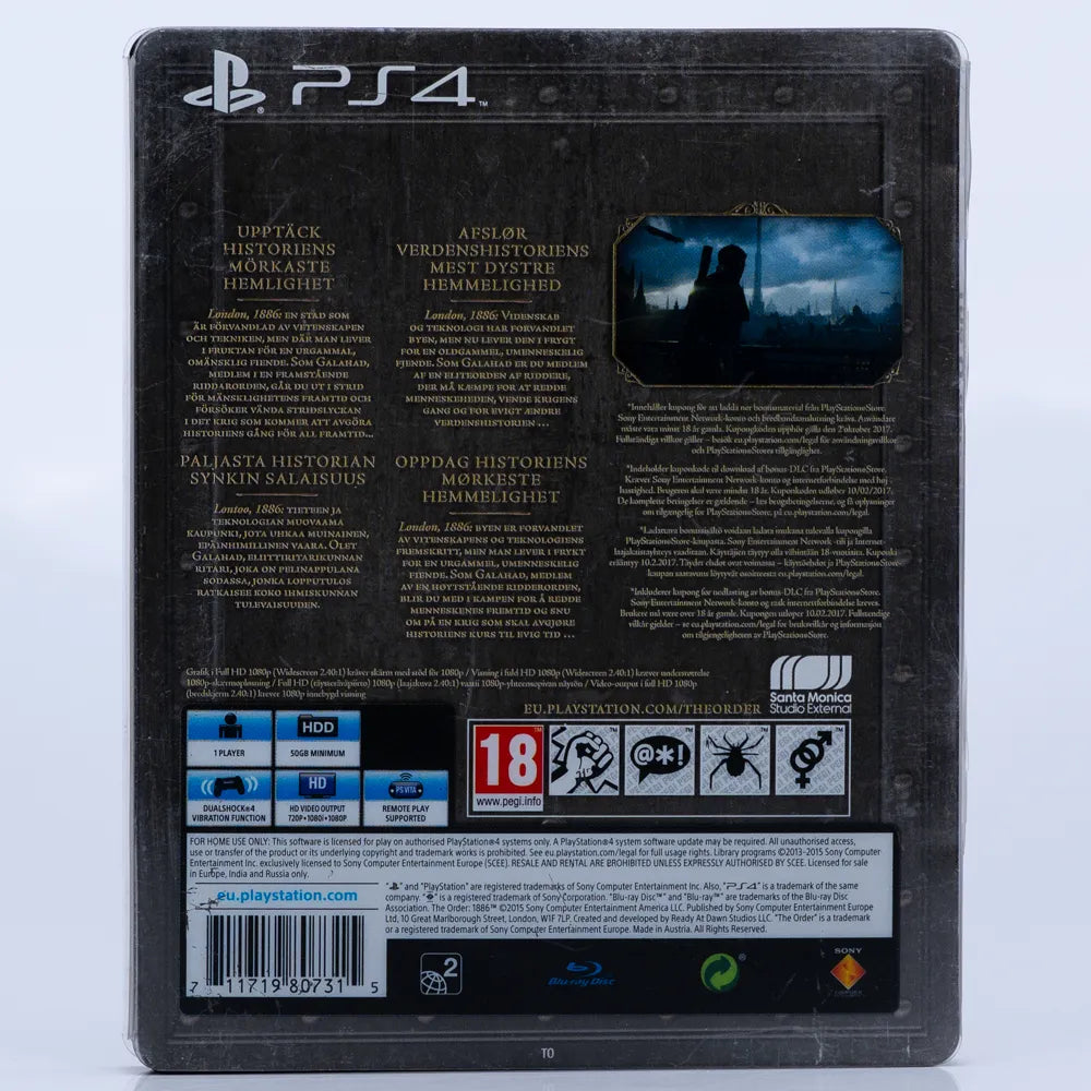 The Order: 1886 (Limited Edition) - PS4 Spill - Retrospillkongen