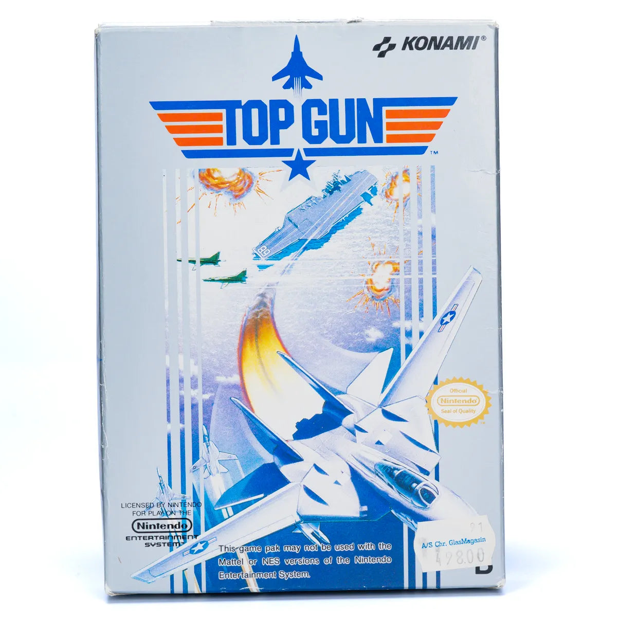Top Gun - NES spill (I Eske) - Retrospillkongen