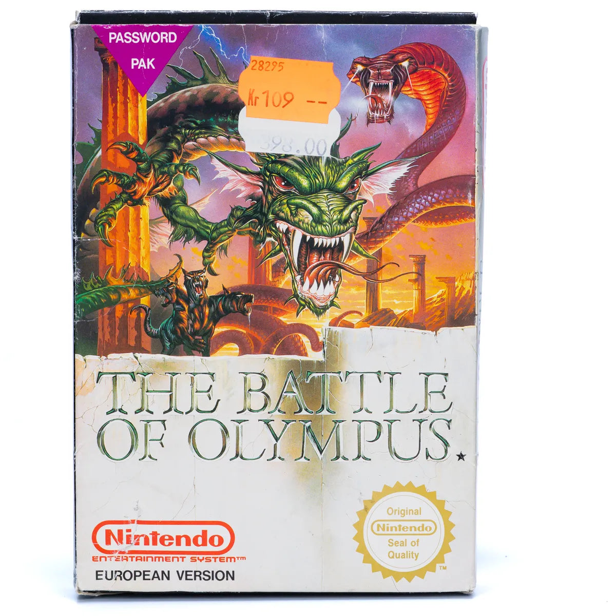 The Battle of Olympus - NES spill (I Eske) - Retrospillkongen