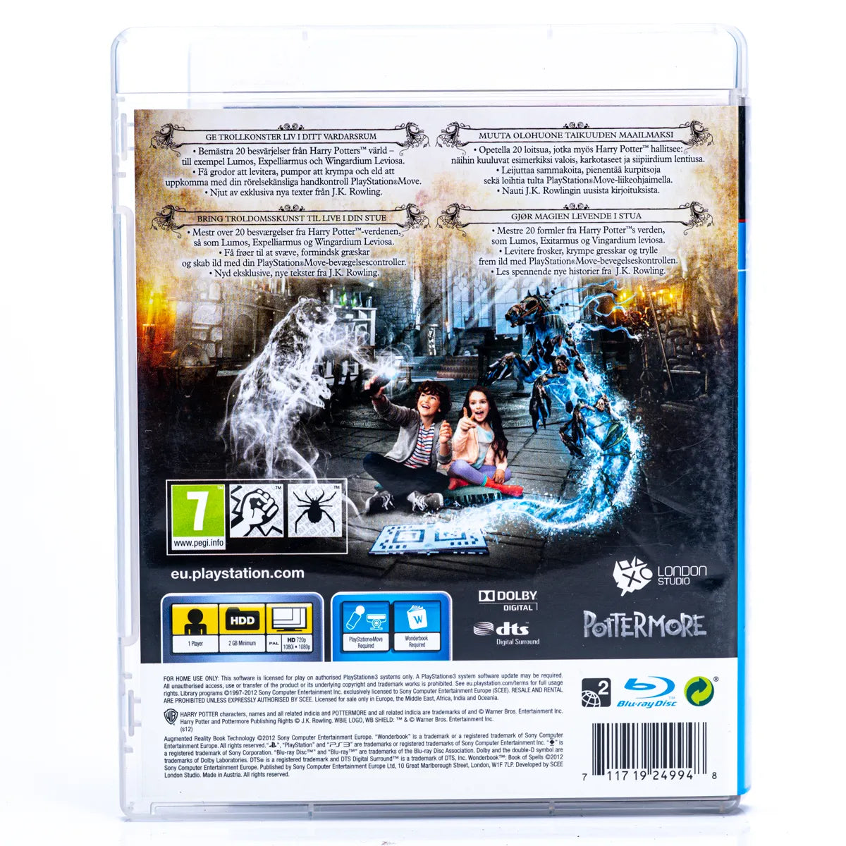 Wonderbook: Book of Spells - PS3 spill - Retrospillkongen