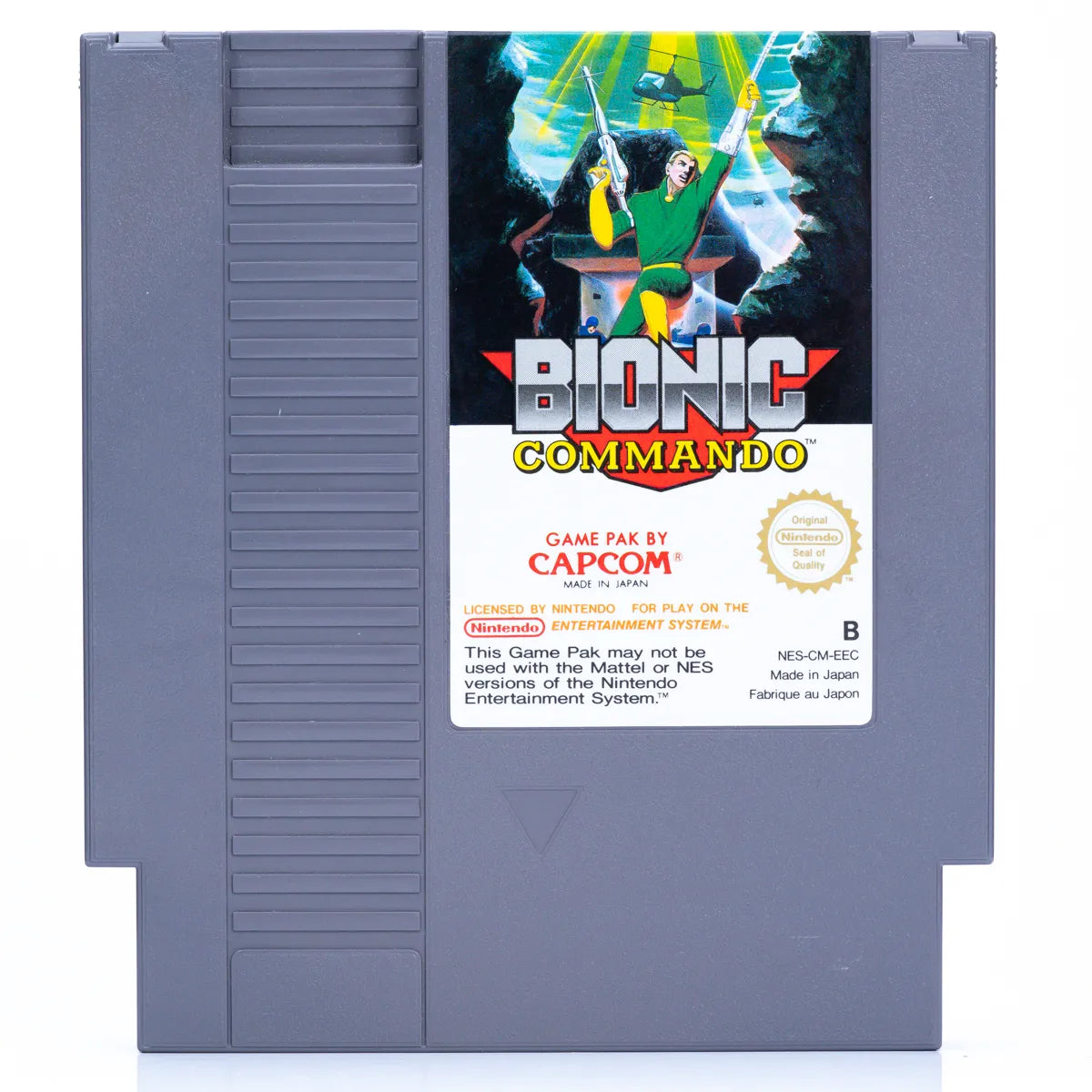 Bionic Commando - NES spill (I Eske) - Retrospillkongen