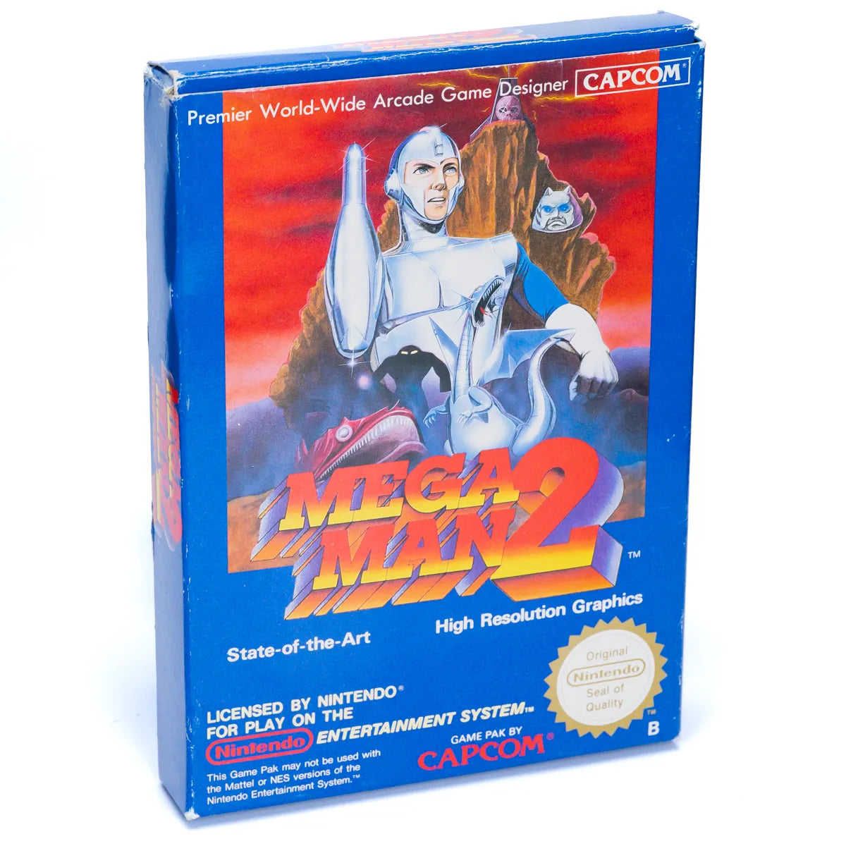 Mega Man 2 - NES spill (I Eske) - Retrospillkongen
