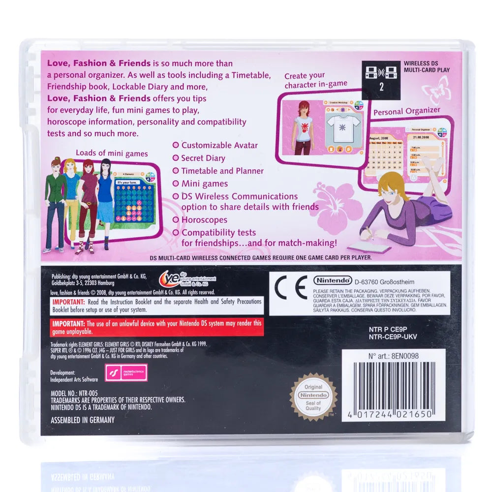 Love, Fashion & Friends - Nintendo DS spill - Retrospillkongen