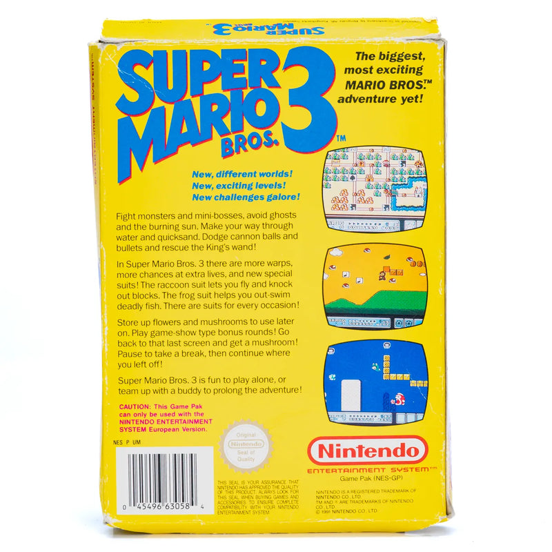 Super Mario Bros. 3 - NES spill (I Eske)