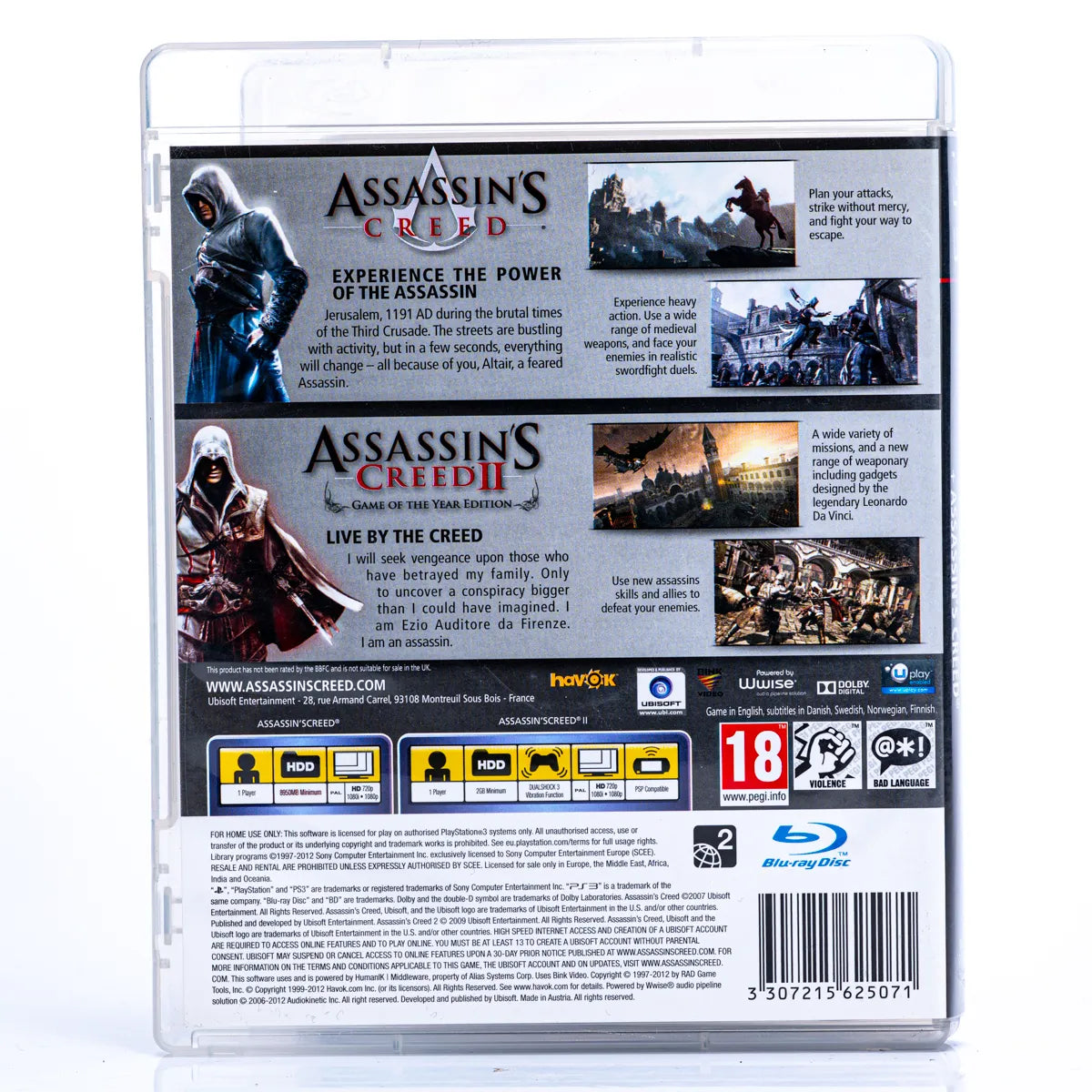Assassin's Creed: Double Edition - PS3 spill - Retrospillkongen
