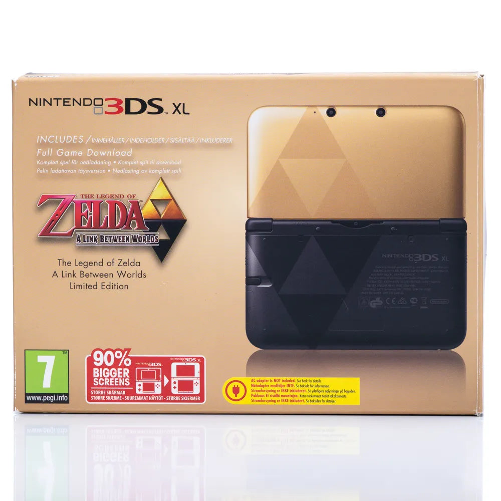 Nintendo 3DS XL Limited Edition The Legend Of Zelda A Link Between Worlds Konsoll i Eske